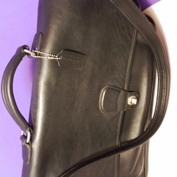 Coach Black Leather Vintage Legacy Metropolitan Briefcase-5180 Taking Offers$ - Picture 3 of 12